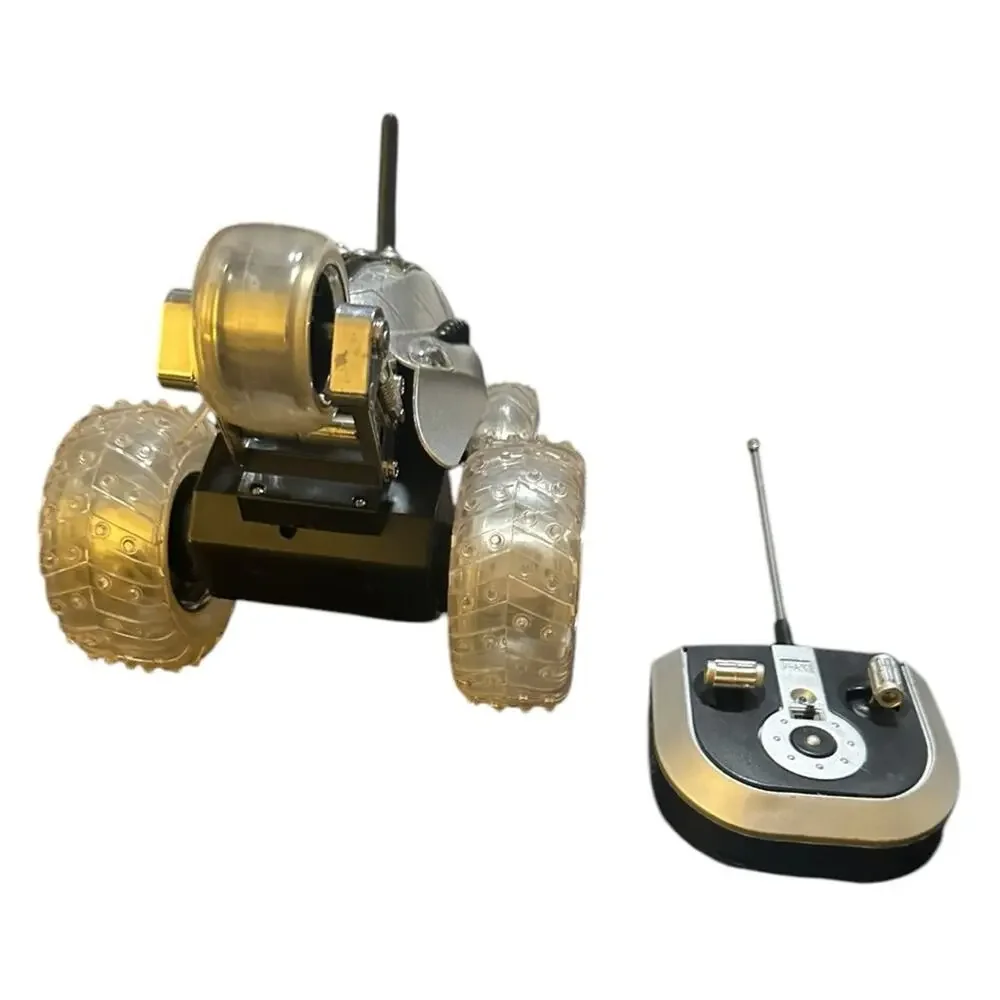 Silver and Black Remote-Controlled Monster Truck